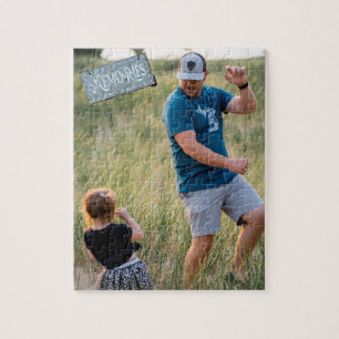 Memories With My Daughter Pizzle Jigsaw Puzzle
