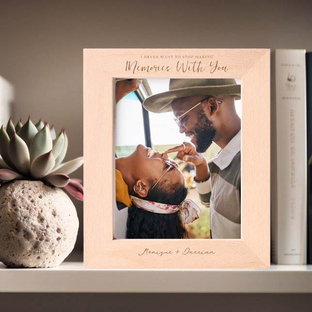Memories With You | Personalised Couples Etched Frames (Creator Uploaded)