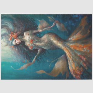 Memorising Mermaid Tissue Paper
