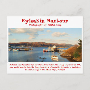 memory 2 078, Kyleakin Harbour, Photography by ... Postcard
