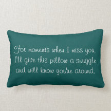 Memory "Always with Me" Pillow