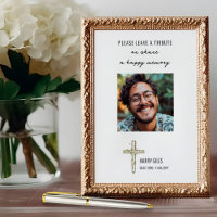 Memory Book Tribute Request Poster