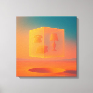 Memory Construct Canvas Print