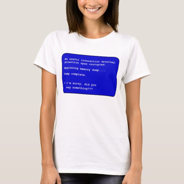 Memory Dump - Women T-Shirt (Front)