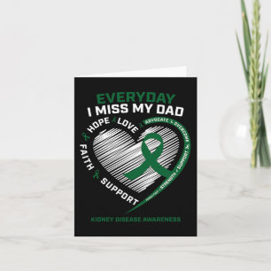 Memory I Miss My Dad Kidney Disease Awareness Gift Card