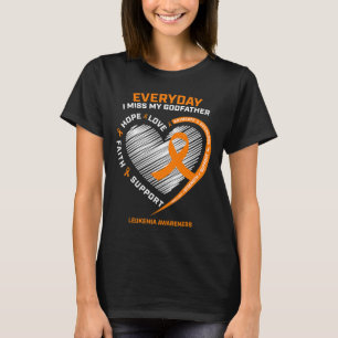 Memory In Remembrance Of Godfather Leukaemia Aware T-Shirt