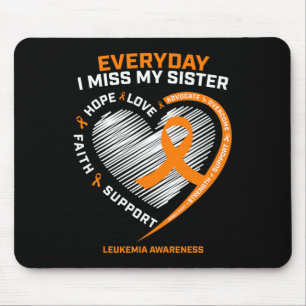 Memory In Remembrance Of My Sister Leukaemia Aware Mouse Pad