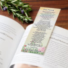 Memory Keepsake Bookmark Introducing Dear Mummy