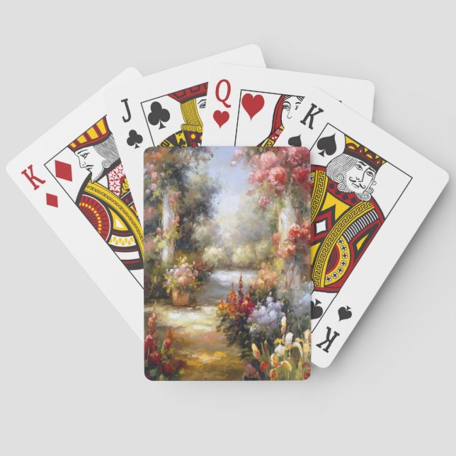 Memory Lane I Playing Cards (Back)