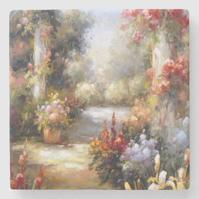 Memory Lane I Stone Coaster (Front)