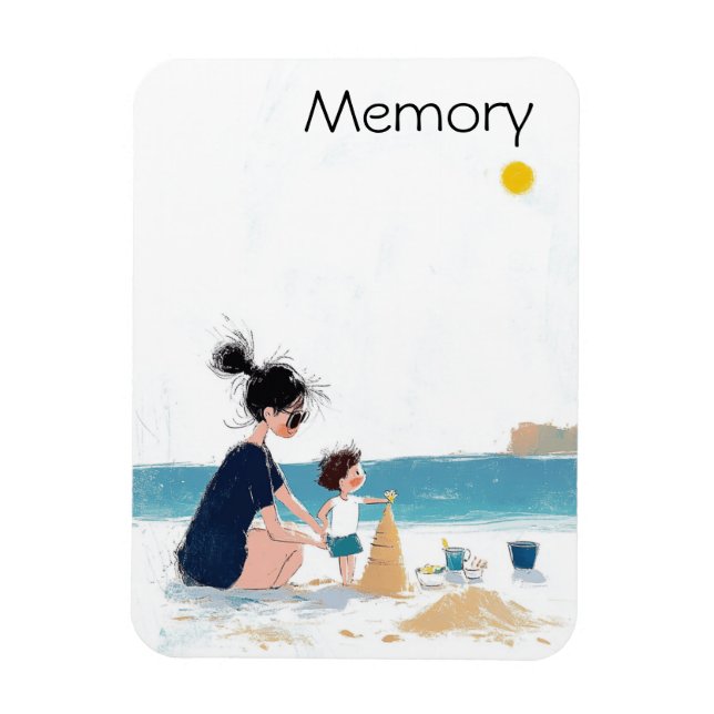 Memory Magnet (Vertical)