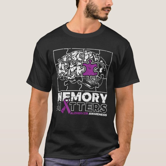 Memory Matters Alzheimers Awareness Shirt Alzheime (Front)