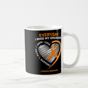 Memory Of My Grandpa Remembrance Leukaemia Awarene Coffee Mug