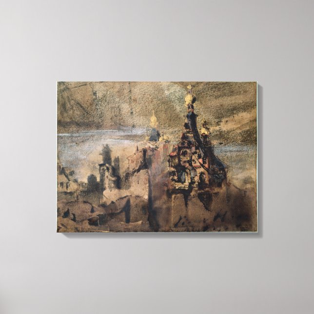 Memory of Spain, 1850 Canvas Print (Front)