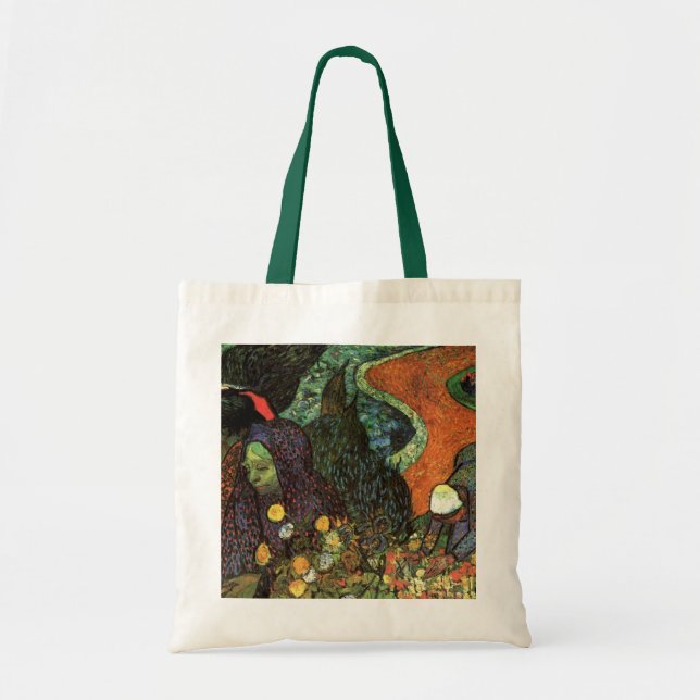 Memory of the Garden at Etten by Vincent van Gogh Tote Bag (Front)