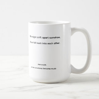 MemoryUs – “Still Us” Lyric Coffee Mug
