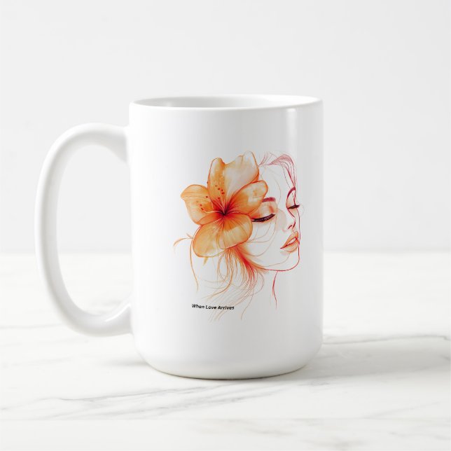 MemoryUs- When Love Arrives Lyric Mug (Left)