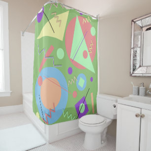 Memphis #49-2 shower curtain