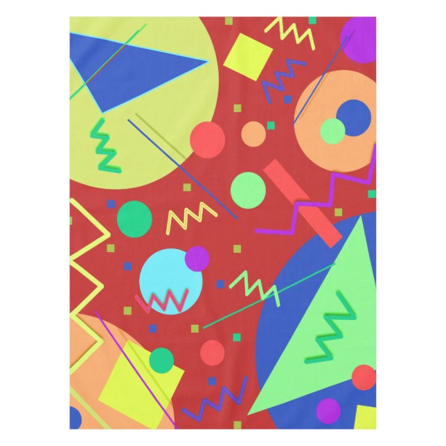 Memphis #52 tablecloth (Front)