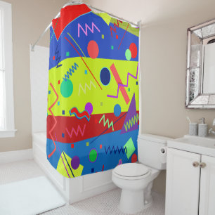 Memphis #63 shower curtain