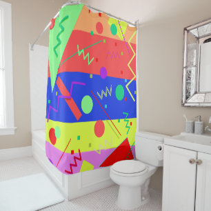 Memphis #65 shower curtain