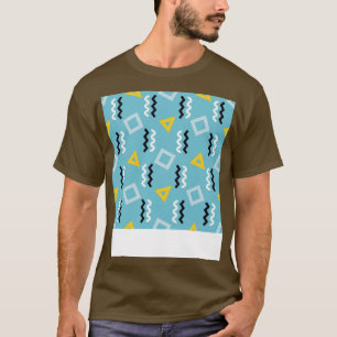 Memphis 80s Style Graphic Design Pattern T-Shirt