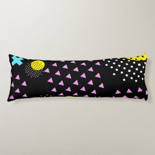 Memphis Abstract Pattern Body Cushion