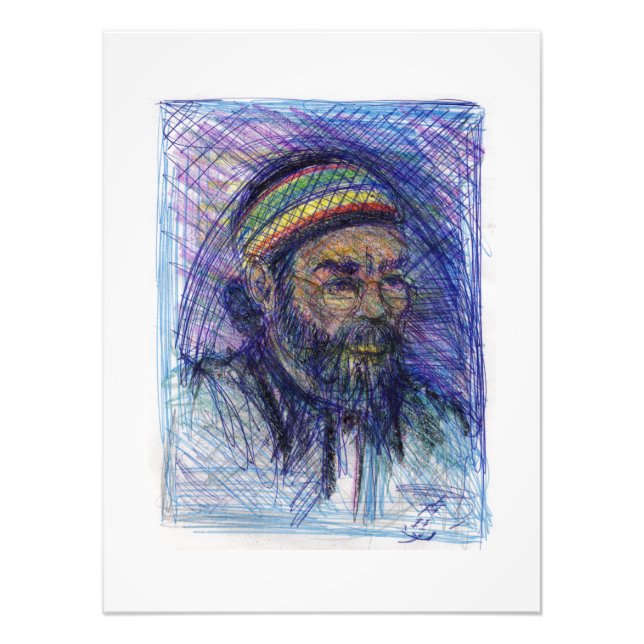 Memphis Artist 2 Print White Framing (Front)