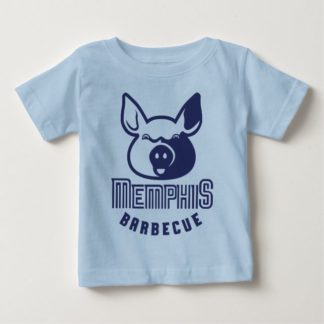 Memphis Barbecue Baby T-Shirt (Front)