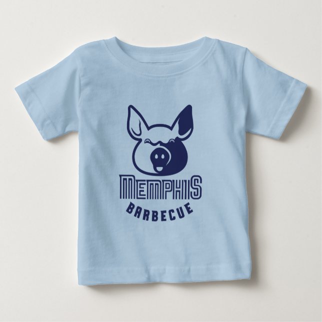 Memphis Barbecue Baby T-Shirt (Front)
