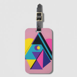 Memphis Design Dwelling Luggage Tag
