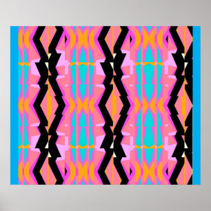 Memphis Design Wire Poster