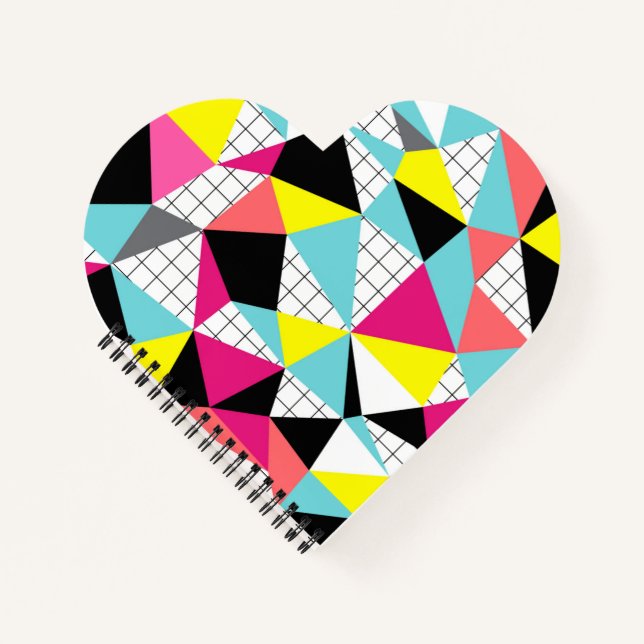Memphis, geometric shapes notebook (Front)