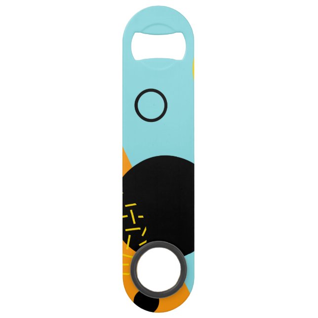 Memphis, hipster, trendy, cool illustration art (Front)