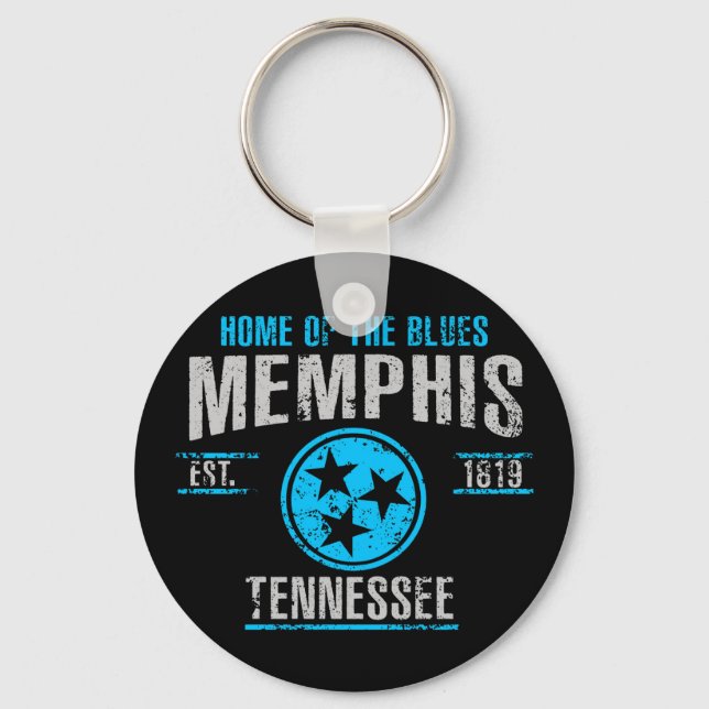 Memphis Key Ring (Front)