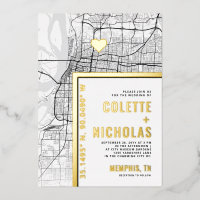 Memphis Love Locator | City Themed Wedding
