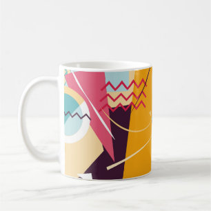 Memphis Mood: Retro Geometric Trend Coffee Mug