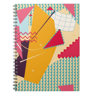 Memphis Mood: Retro Geometric Trend Notebook