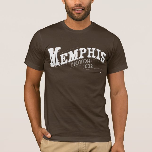 Memphis Motor Co. Official Launch T-Shirt (Front)