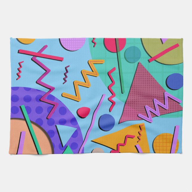 Memphis No. 10 Tea Towel (Horizontal)