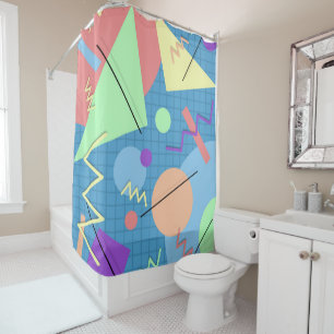 Memphis No. 6 Shower Curtain