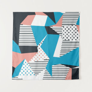 Memphis Pattern: Minimalist Abstract Trend Tapestry