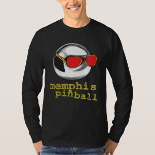 Memphis Pinball Takin  Care of Business Shades T-Shirt