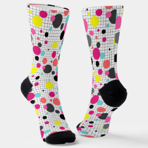 Memphis polka dots  neck tie socks