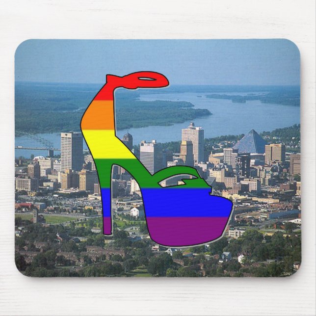 Memphis Pride Mouse Pad (Front)