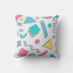 Memphis Shapes Cushion