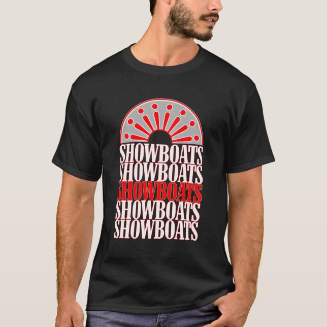 Memphis Showboats Usfl Throwback T-Shirt (Front)