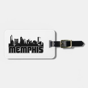 Memphis Skyline Luggage Tag