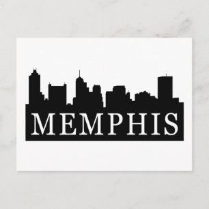 Memphis Skyline Postcard