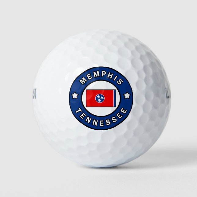 Memphis Tennessee Golf Balls (Front)